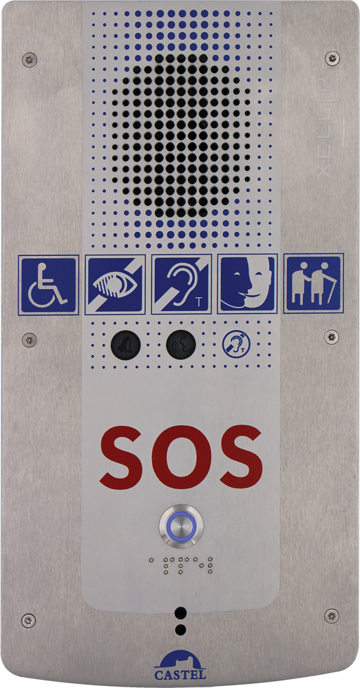 Assistance and emergency SOS intercom systems