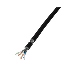 Cat.7 LAN indoor/outdoor cable UC900 SS23/1, 4P, (L)H, 100m