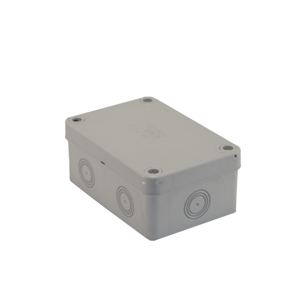 Elec. box with outlets - screw lid - IP65