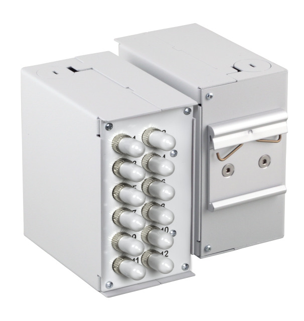 Front face for 6x SC-S, LC-D, E2000® with 1.7mm screw holes, a.n. 53705.3V2B2