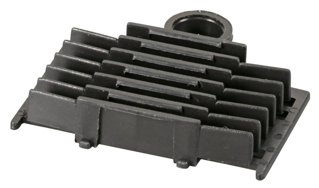 Weld holder for 6 welds with shrink tube, black, n.o. 53100.8
