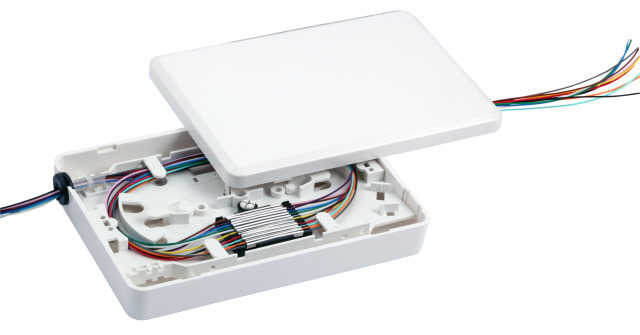 Micro optický box s kazetou telecom, pre 12 zvarov, a.n. 53700.1V2