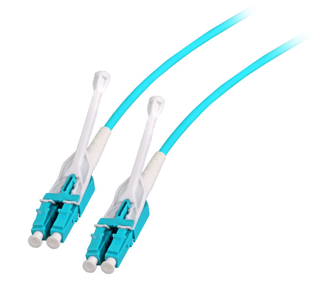 Duplex patch cable LC-LC, OM3, 0.5m, a.n. DJP-LCLCOM3-UNI-0.5