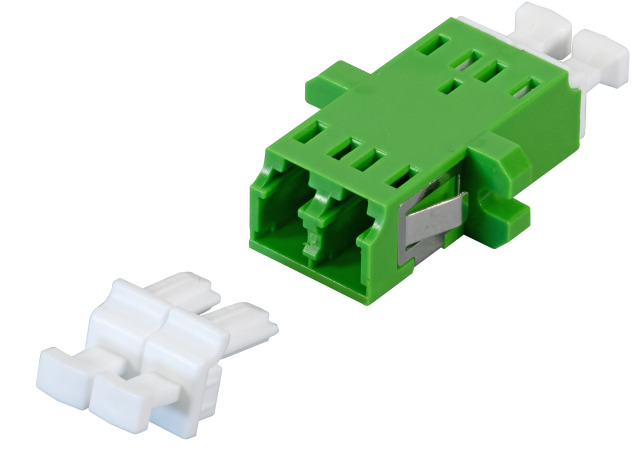 Adaptér LC/APC Duplex SM, zelený, SC Simplex, a.n. 53343.32