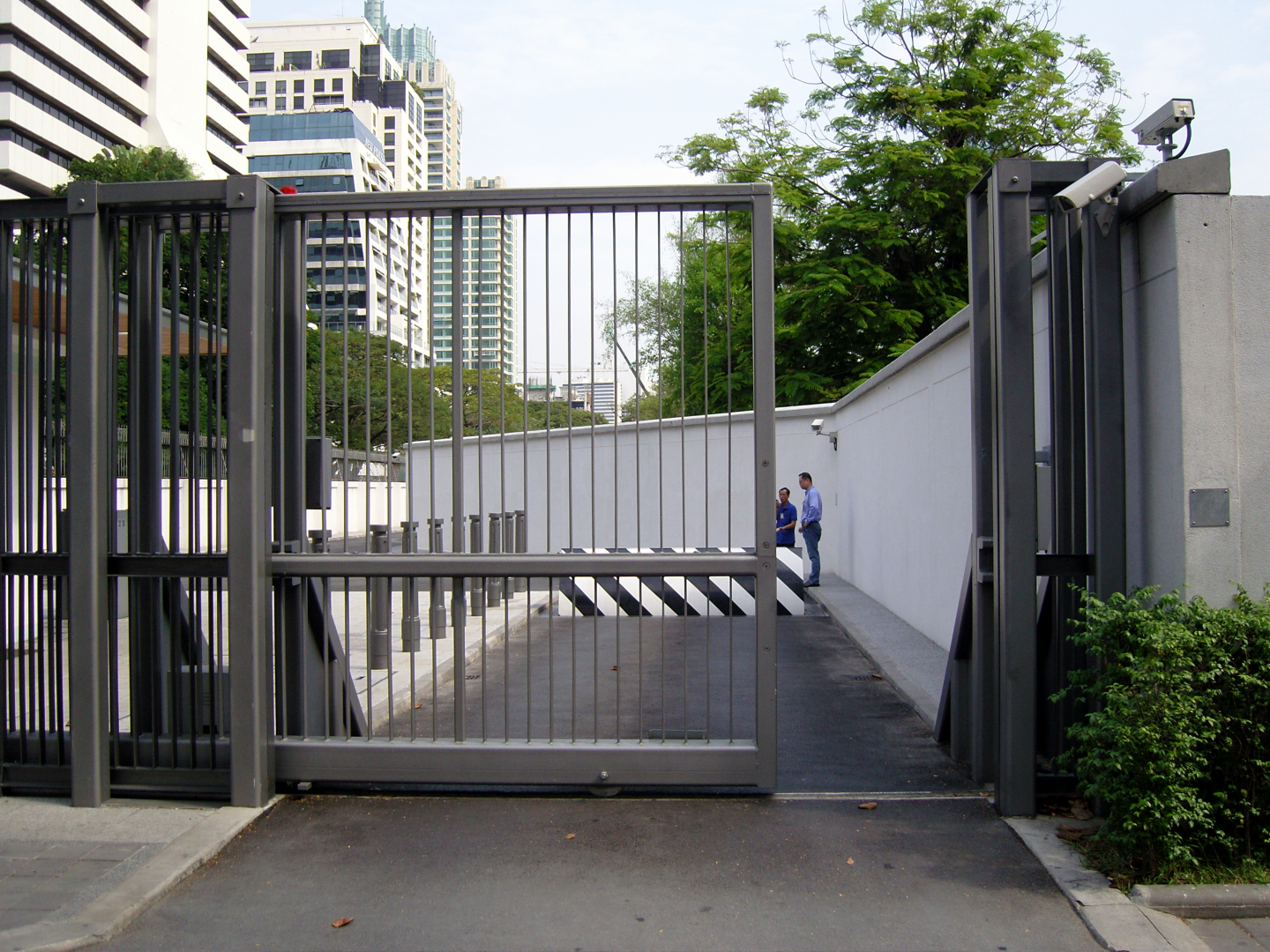 Bezpečnostná brána - Armoured Vehicle Gate