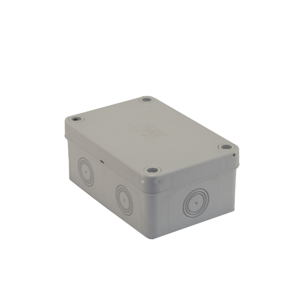 Elec. box with outlets - screw lid - IP65